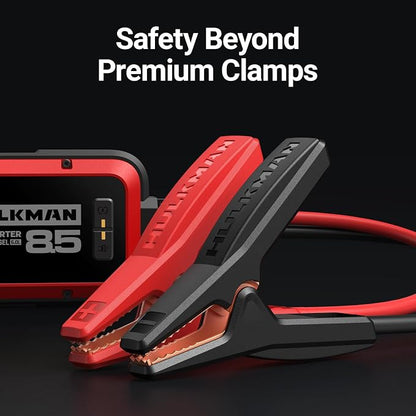 Hulkman Alpha85, Carmine Red, 2000A 74Wh Smart Jump Starter, 12V Portable Car - Image 7