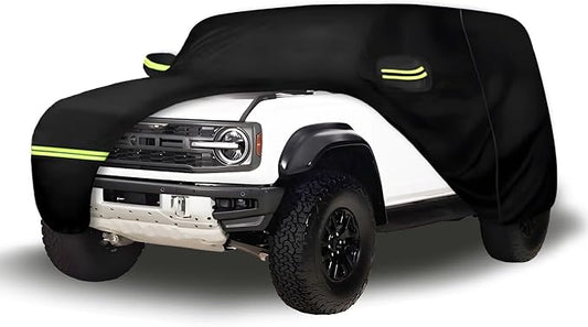 Waterproof Car Covers for 2021-2024 Ford Bronco 2 Door 210T Custom Outdoor by ATBKJ