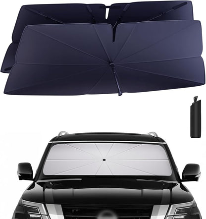 Windshield Sun Shade Umbrella: Custom Fit by HIMUMOY