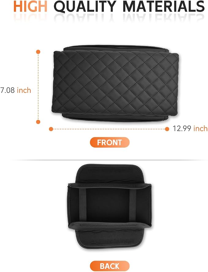 CDEFG for Subaru Crosstrek 2024-2025 Center Console Cover Armrest Box Cover for - Image 7