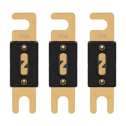 70A ANL Fuse 70 Amp Inline Blade Fuses 32V by VEXUNGA