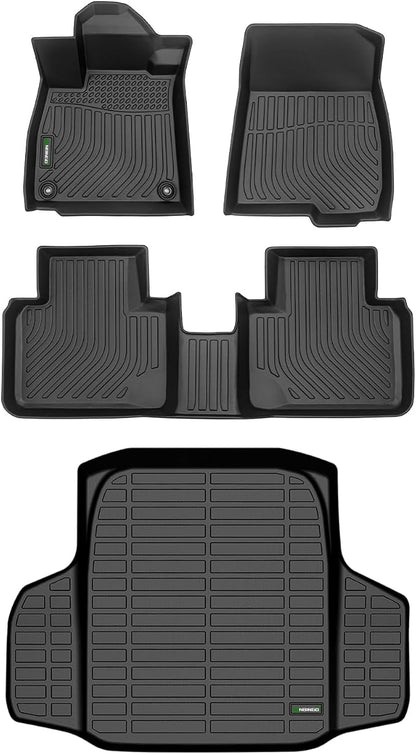 ANBINGO®Floor Mats Fit for 2018-2022 Honda Accord& Cargo Liner All Weather Mats by ANBINGO