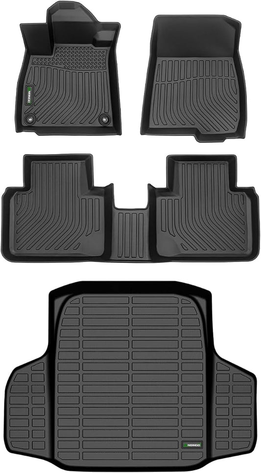 ANBINGO®Floor Mats Fit for 2018-2022 Honda Accord& Cargo Liner All Weather Mats by ANBINGO