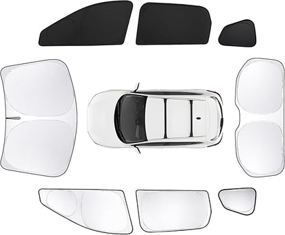 8pcs Car Window Shades for Nissan Rogue Sport 2017-2024 Accessories, Windshield by Unknown