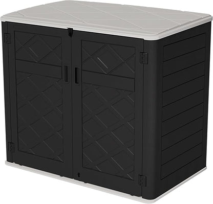 HOMSPARK Storage Shed Weather Resistance, Horizontal Storage Shed by HOMSPARK