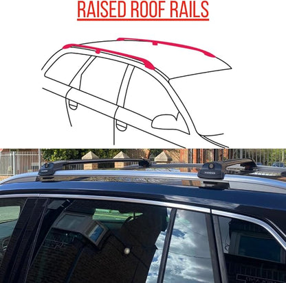 for Subaru XV Crosstrek 2013 2026 Roof Rack Cross Bars | Lockable Aluminum - Image 8