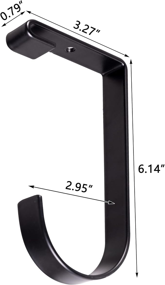 6-Pack Storage Hook for Garage Ceiling Rack & Wall Shelves, Alloy Steel - Image 2