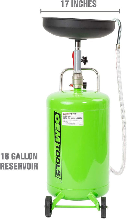 OEMTOOLS 87042 18 Gallon Portable Oil Lift Drain, Waste Oil Drain - Image 2
