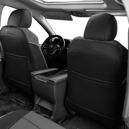 EKR Sienna Seat Covers for 2011-2020 Toyota Sienna L, 7 Seats, 2nd Row Captain - Image 4