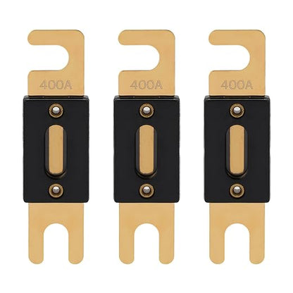 400A ANL Fuse 400 Amp Inline Blade Fuses 32V by VEXUNGA