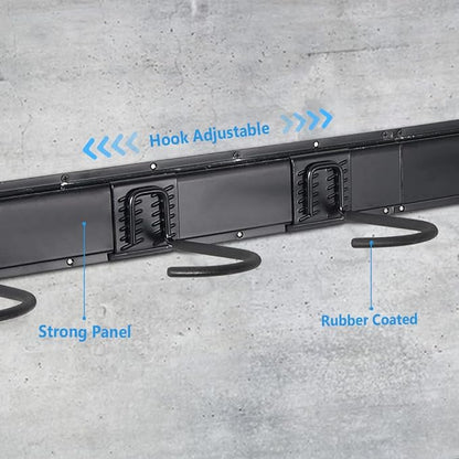 Ultrawall Stainless Steel Bike Storage Rack, 6 Bike Storage Hanger Wall Mount - Image 4