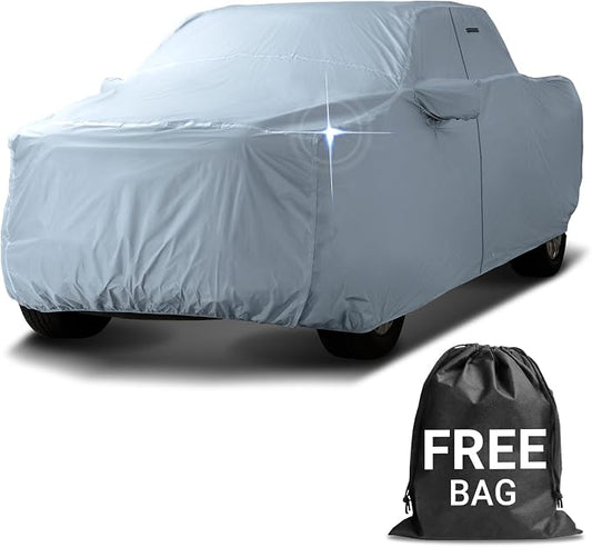 iCarCover Fits 2011-2024 Crew Cab, 6.4 ft Regular Bed RAM 1500 Truck Cover by iCarCover