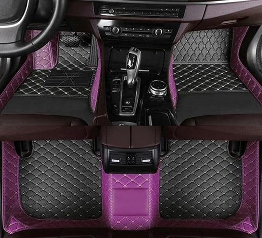 Custom All-Weather Protection Leather Car Floor Mats by LIODOR