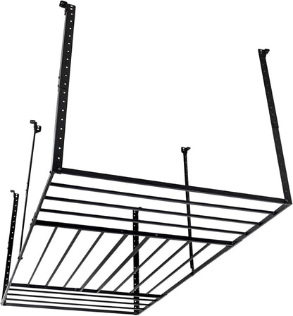 StoreYourBoard 4 x 8 Overhead Garage Storage Rack, Ceiling Shelf Overhead - Image 8