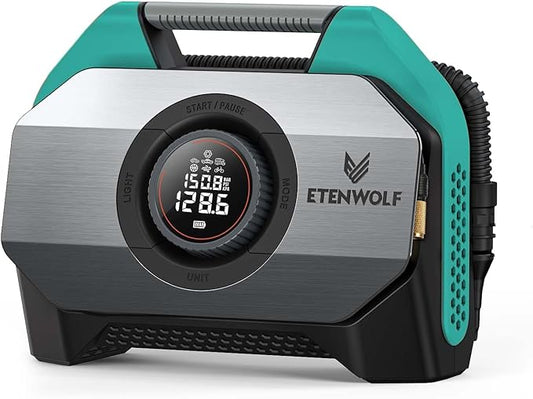 ETENWOLF VORTEX S6 Tire Inflator Portable Air Compressor by ETENWOLF