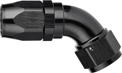 EVIL ENERGY 12AN 60 Degree One Piece Full Flow Hose End Fitting Swivel by EVILENERGY