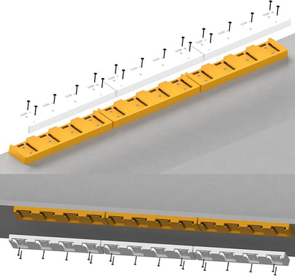Battery Rack Compatible with DeWalt 20V Battery Holder, Mount 4 Slot Bulk - Image 5