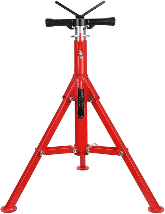 V-Head Pipe Jack Stand, 2500 Lbs Heavy-Duty Steel Pipe Stand by CuisinAid