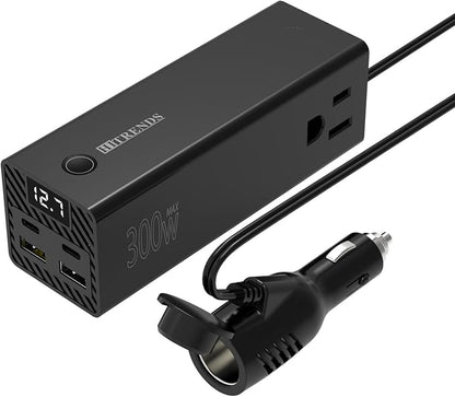 HITRENDS 300W Car Power Inverter Dual DC 12V to 110V AC Car Power inverters - Image 8