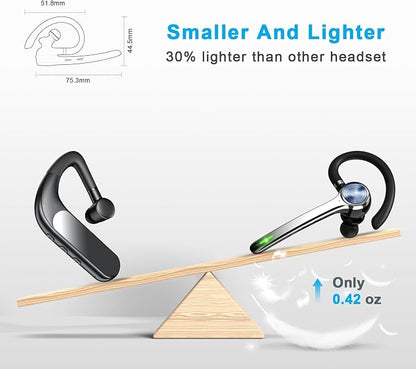 Bluetooth Headset, Wireless Bluetooth Earpiece - Image 7