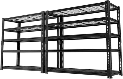 Storage Shelves, Garage Shelving Heavy Duty 3300 LBS Capacity, 5 Tier Utility by Unknown