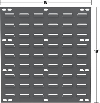 Akro-Mils 30618 Heavy Duty Wall Mount Garage Storage Steel Louvered Panel | - Image 3