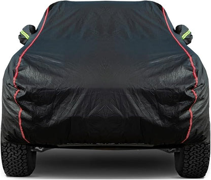 Breathable New Material, Waterproof Car Cover, Locks and Zipper Doors, by QUYDDC