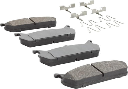 Premium Semi-Metallic Rear Brake Pads Replacement - Image 2