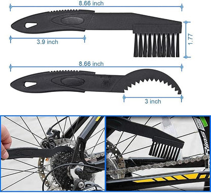 MMOBIEL Motorcycle Chain Cleaning Brush Kit Cleaner - Image 3