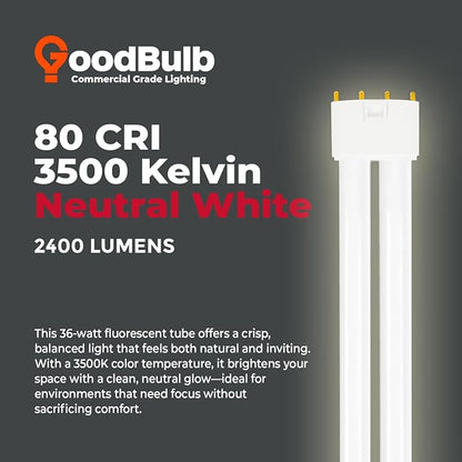 GoodBulb PLL36/835 36W 16.5" Twin Tube Compact Fluorescent Light Bulb 4-pin - Image 5