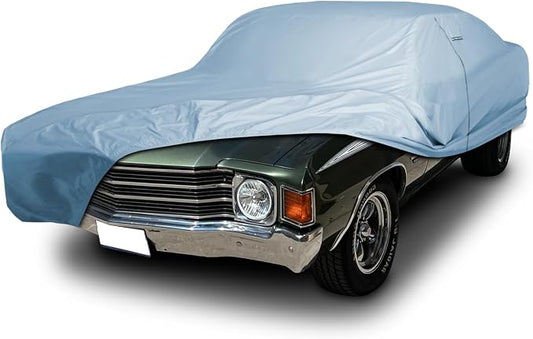 iCarCover Premium Car Cover for 1964-1972 Chevy Malibu Heavy Duty Waterproof by iCarCover