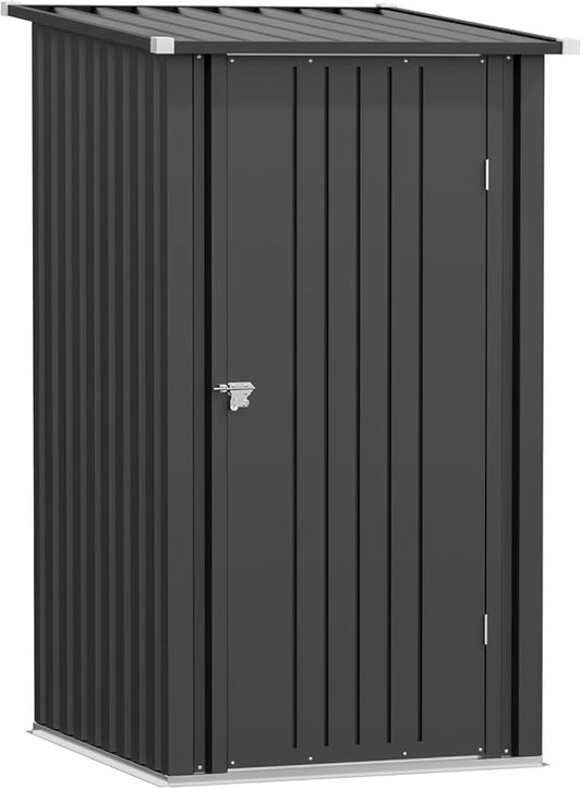 Greesum 3×3FT Outdoor Storage Shed, Metal Sheds by BuynowfromGreesum