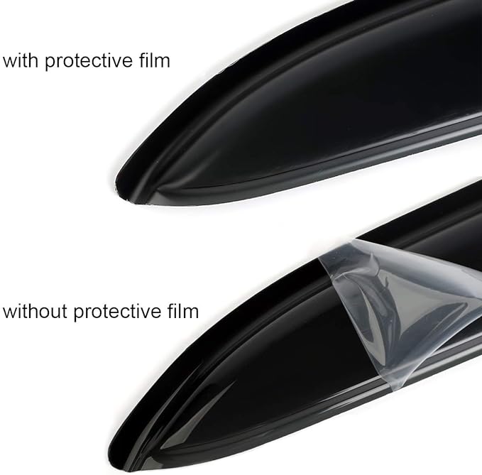4pcs Original Shatterproof Outside Mount Style Sun Rain Guard Shields Side - Image 8