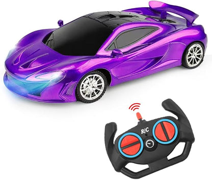 Remote Control Car for Girls, RC Sport Racing for Kids Hobby Toy, 2.4GHz by Yomwet