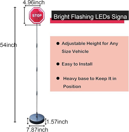 Parking Garage Flashing Stop Sign - Image 5