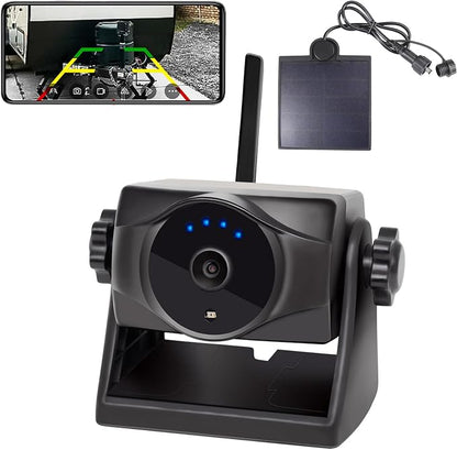 1080P Solar Magnetic Wireless Backup Camera, 90 Days Standby Rechargeable by INSEETECH