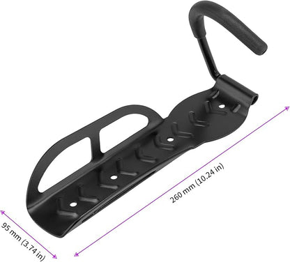 JEUIHAU 6 Pack Bike Rack Garage Wall Mount, Vertical Bike Hooks, Heavy Duty - Image 2