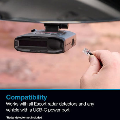 Escort USB-C to RJ11 Power Cord Radar Detectors Including MAX 360, MAX 360c - Image 7
