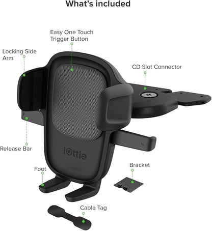 iOttie Easy One Touch Signature CD Slot Mount - Image 4