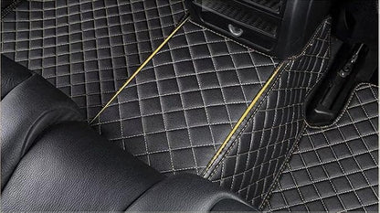 Custom All-Weather Protection Leather Car Floor Mats - Image 8