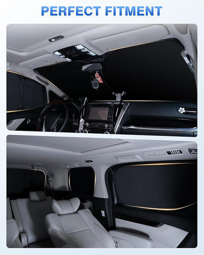 Sunshades for Subaru Crosstrek 2024 2025 2026 Accessories Windshield Sun Shade - Image 6