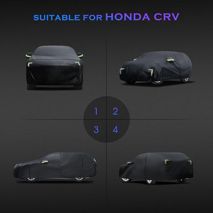 Car Cover Custom Fit for Honda CRV 1997-2025, Toyota RAV4 1996-2025, 6 Layers - Image 7