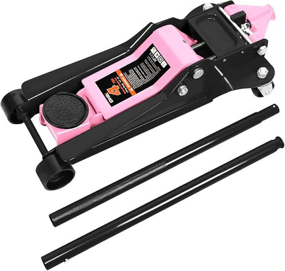 DNA MOTORING Floor Jack 4 Ton Capacity, Fast Lift Low Profile Hydraulic Trolley - Image 9