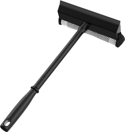 MR.SIGA Professional 2-in-1 Car Window Squeegee and Sponge Scrubber by MRSIGA