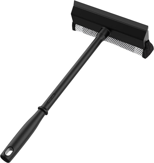 MR.SIGA Professional 2-in-1 Car Window Squeegee and Sponge Scrubber by MRSIGA