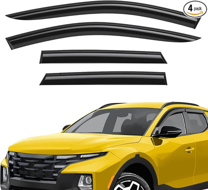 Extra Durable Window Deflectors Tape-On Window Visors Rain Guards Fit by AEROGUYSCustomfitrainguard