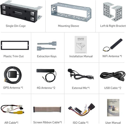 Joying Single Din Touchscreen Radio 10.1 Inch Car Stereo - Image 7
