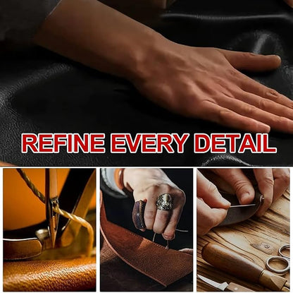 New Nappa Leather car Steering Wheel Cover, Breathable Full Surround Universal - Image 4