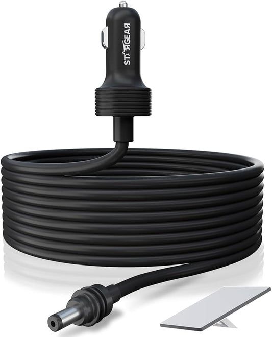 Starlink Mini Cable 12V 5M/16.4FT, Starlink Mini Accessories 16AWG Cigarette by STARGEAR