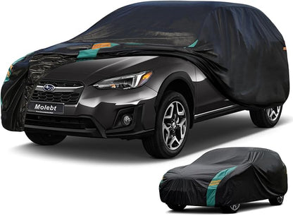SUV Car Cover Custom Fit for Subaru Crosstrek, Waterproof All Weather for by Molebt